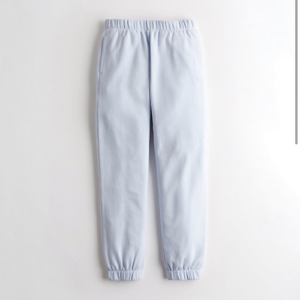 ISO HOLLISTER light blue joggers